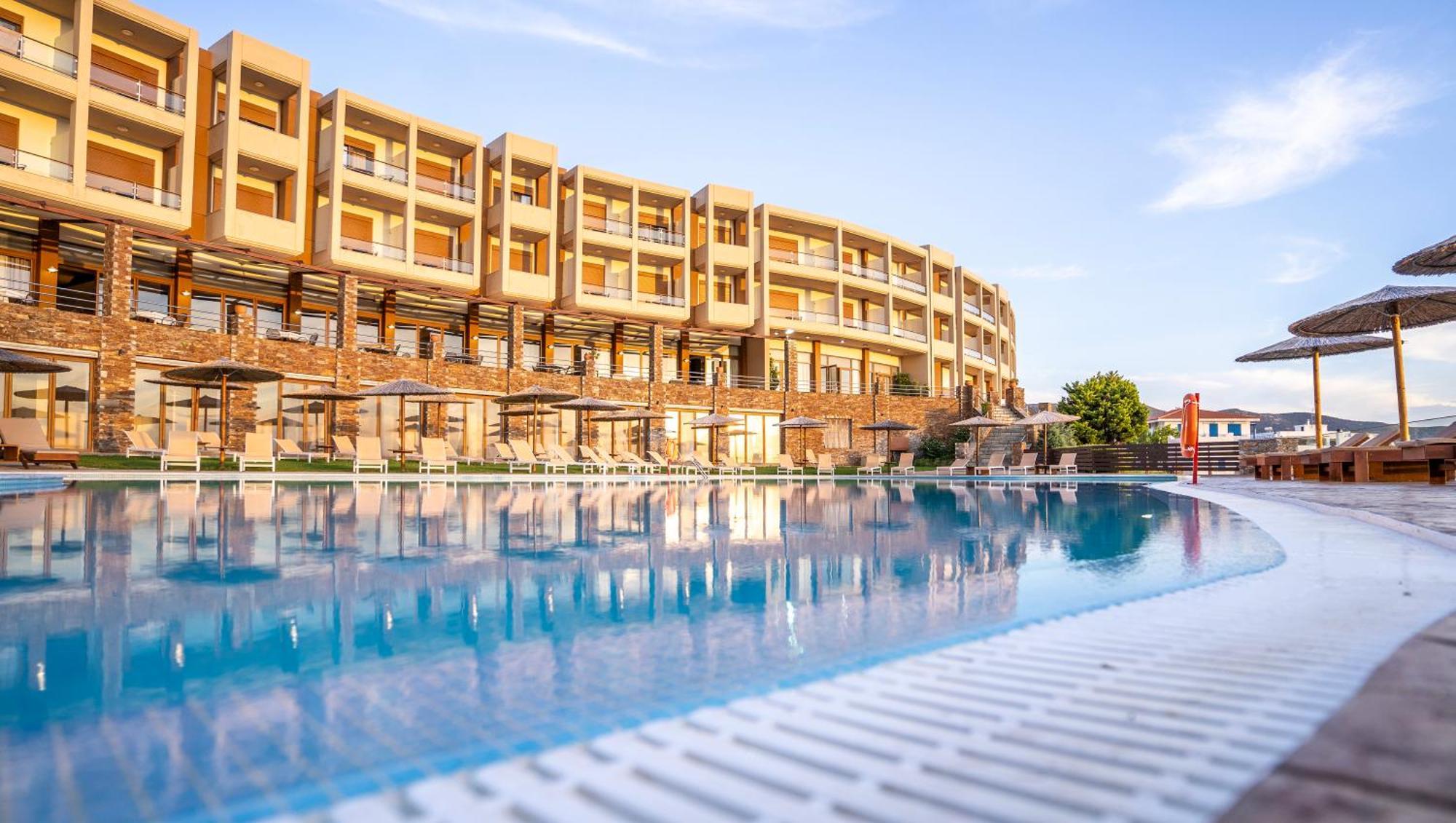 Evia Hotel & Suites Marmari  Ngoại thất bức ảnh