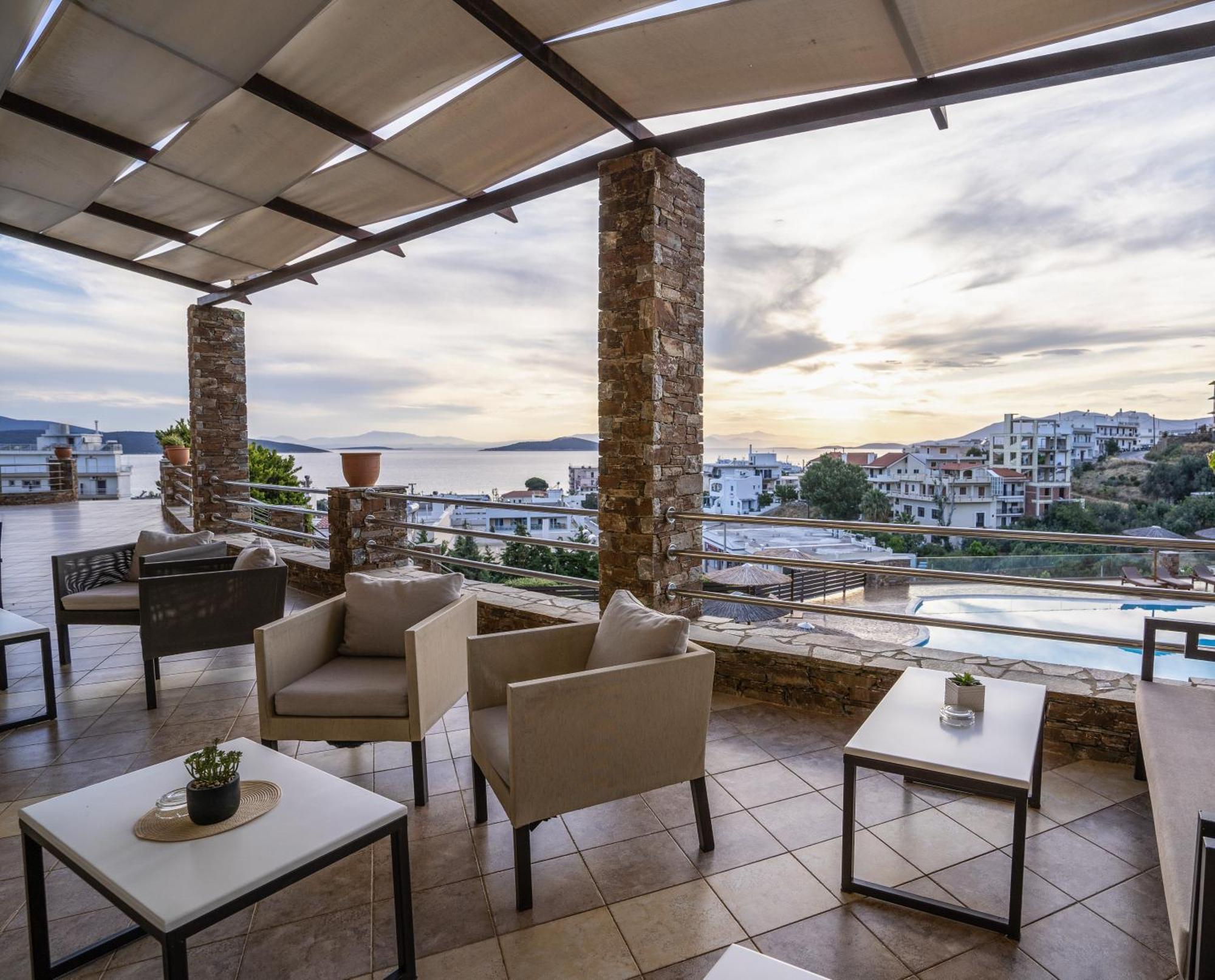 Evia Hotel & Suites Marmari  Ngoại thất bức ảnh