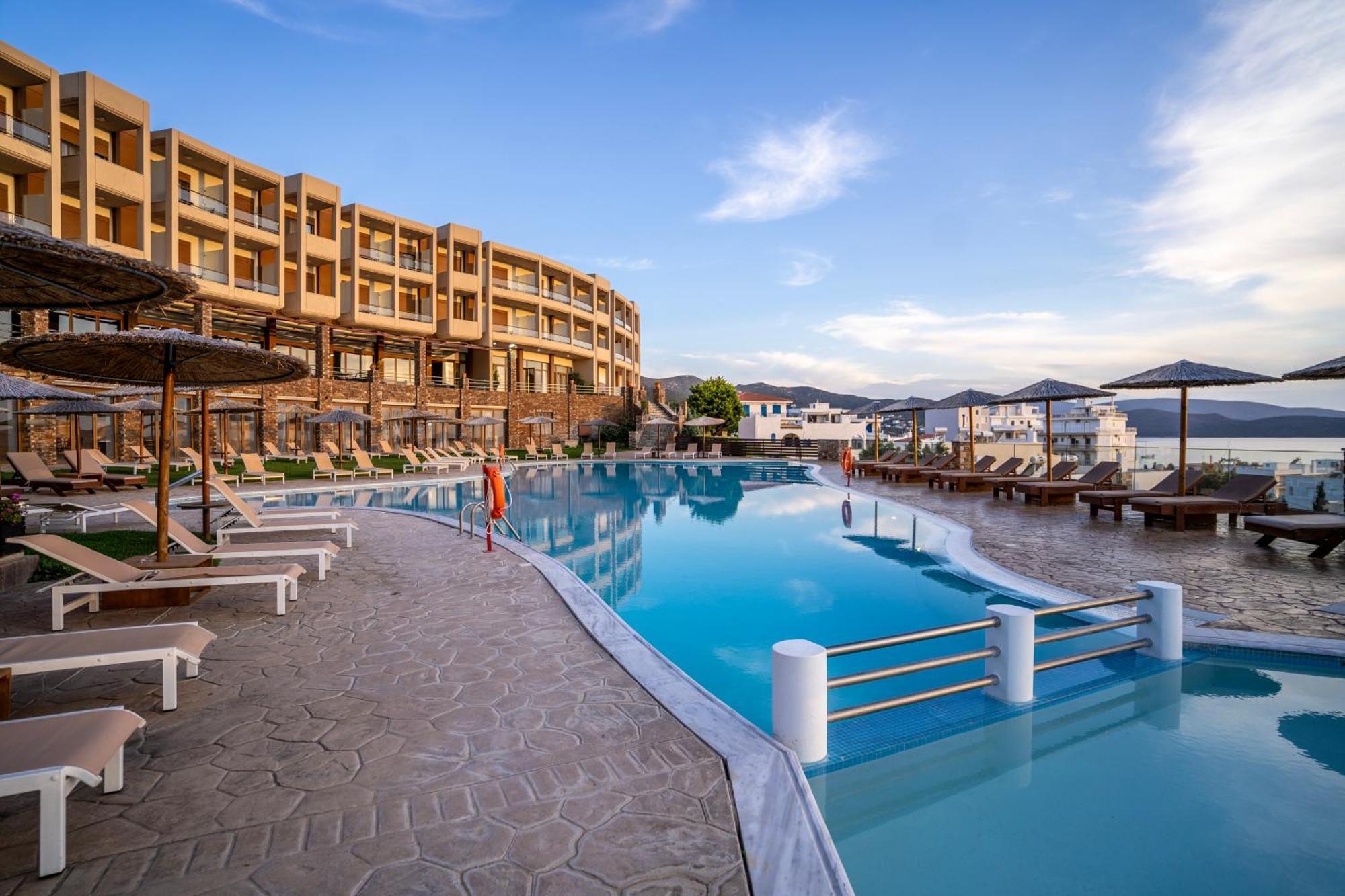Evia Hotel & Suites Marmari  Ngoại thất bức ảnh